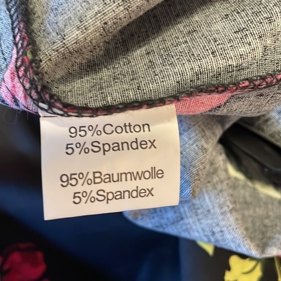 Romantic Pin Up Pencil Dress Med Black Cocktail Rose Fit Mid Belle Pogue Alt - Picture 12 of 15